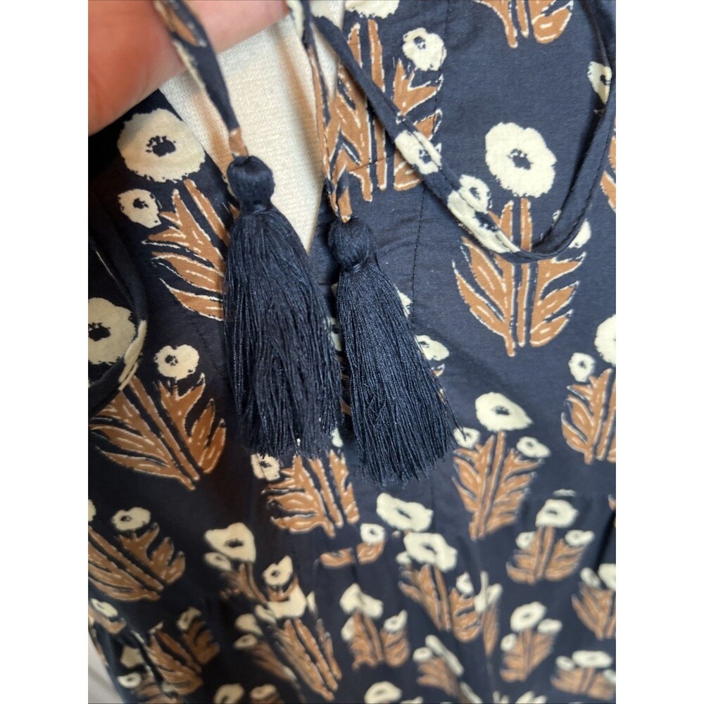 TUCKERNUCK Maxi Dress Nightly Daisy Salted Paloma Caftan Boho Peasant Women’s S - Picture 8 of 10
